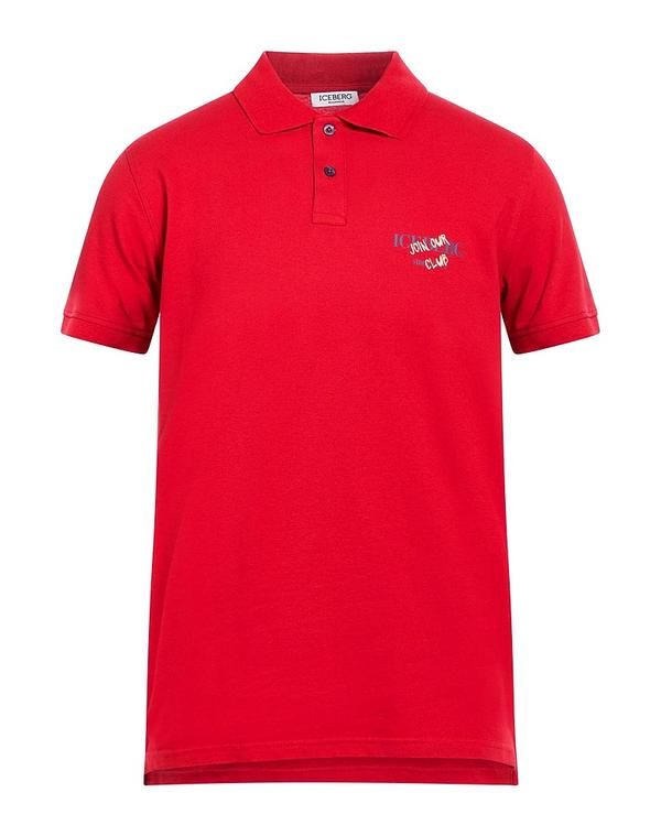 アイスバーグ メンズ トップス ポロシャツ ICEBERG Red レッド