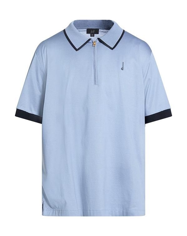 ダンヒル メンズ トップス ポロシャツ DUNHILL Blue Gray グレー
