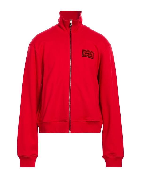 ヴェルサーチ メンズ アウター パーカー・スウェット VERSACE Red レッド