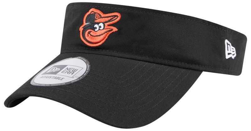 ニューエラ メンズ アクセサリー 帽子 ロゴ New Eradult Baltimore Orioles Black Logo Visor NoColor ブラック