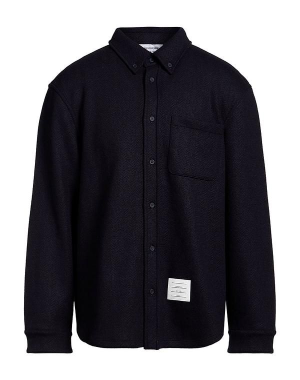 トムブラウン メンズ トップス シャツ THOM BROWNE Navy ネイビー