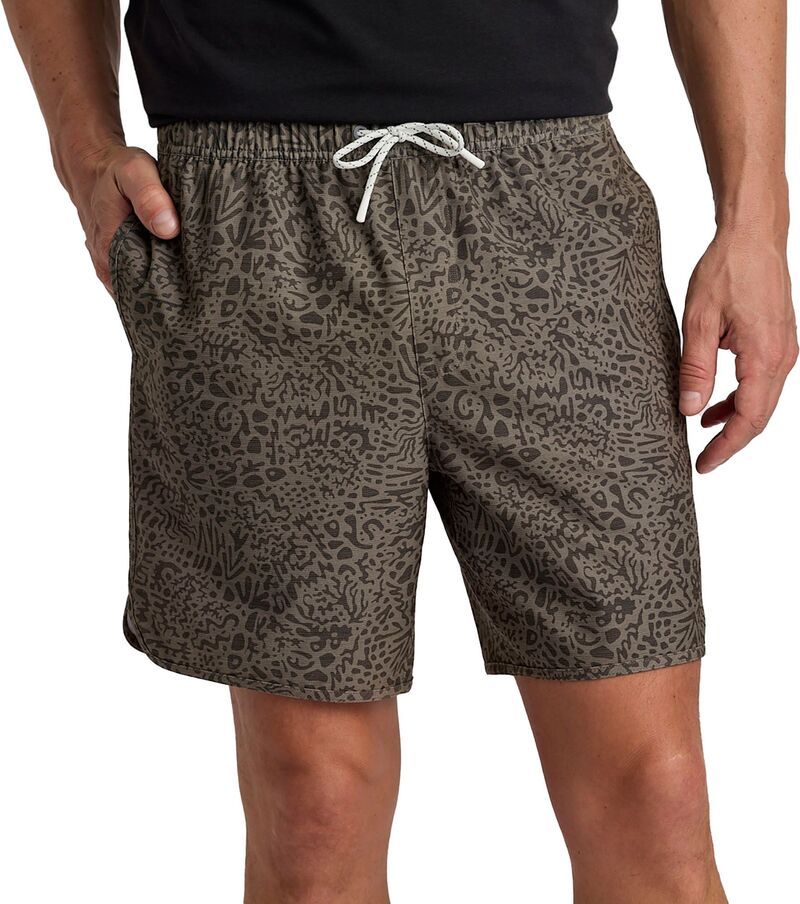 フリー フライ メンズ ボトムス ハーフパンツ・ショーツ ショートパンツ Free Fly Mens Reverb Shorts Drifter PrintFatigue