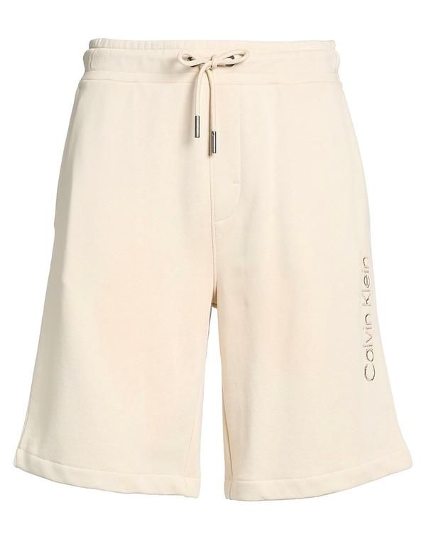 カルバンクライン メンズ ボトムス ハーフパンツ・ショーツ ショートパンツバミューダパンツ CALVIN KLEIN Off White オフホワイト