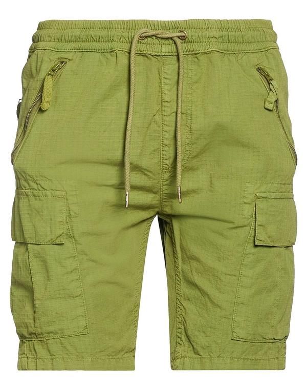 アルファインダストリーズ メンズ ボトムス ハーフパンツ・ショーツ ショートパンツバミューダパンツ ALPHA INDUSTRIES Military Green グリーン