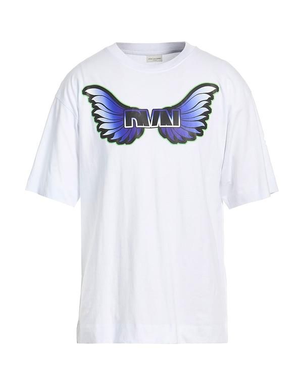 ドリス・ヴァン・ノッテン メンズ トップス Tシャツ DRIES VANOTEN White ホワイト