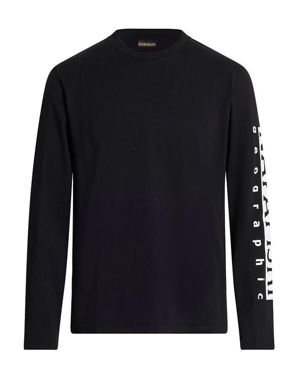 ナパピリ メンズ トップス Tシャツ NAPAPIJRI Black ブラック