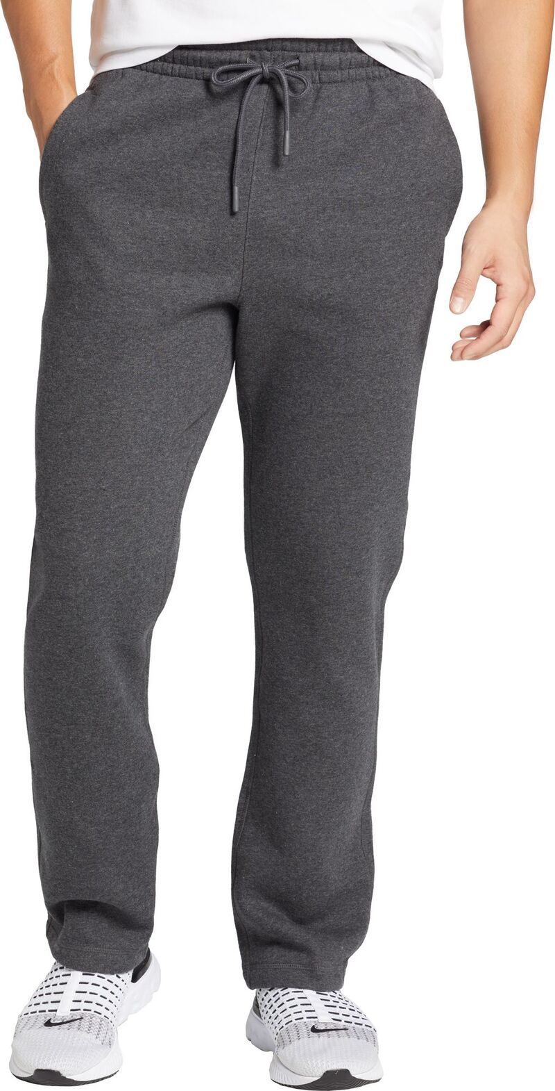 DSG メンズ ボトムス カジュアルパンツ フリース DSG Mens Fleece Open Hem Pants Dark Heather Grey グレー