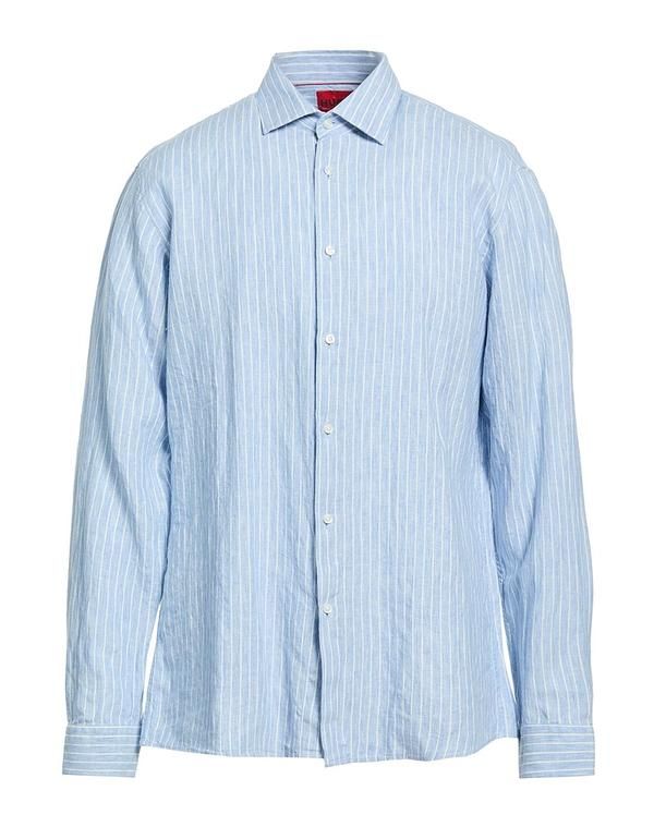 フューゴ メンズ トップス シャツ HUGO Light Blue ブルー