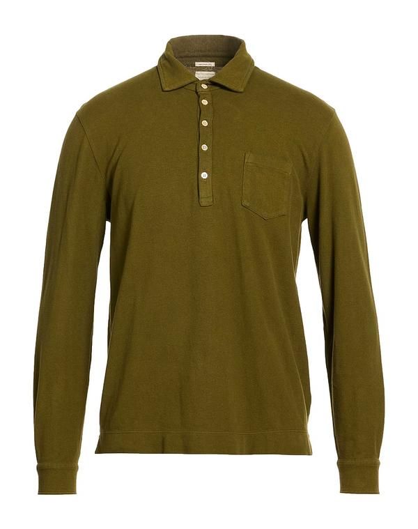 マッシモアルバ メンズ トップス ポロシャツ MASSIMO ALBA Military Green グリーン