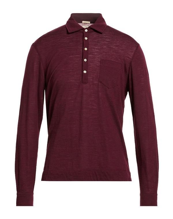 マッシモアルバ メンズ トップス ポロシャツ MASSIMO ALBA Garnet