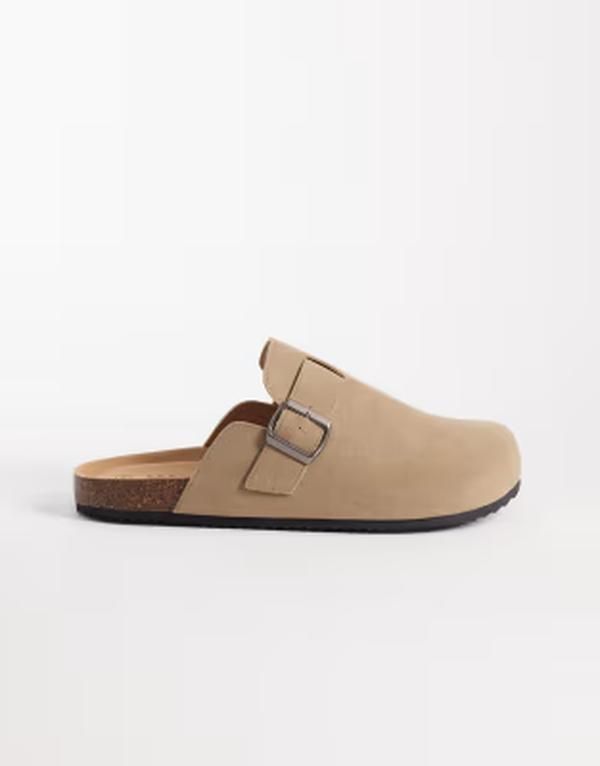 セクウェル メンズ シューズ サンダル SEQWL Soda clogs in taupe micro トープ