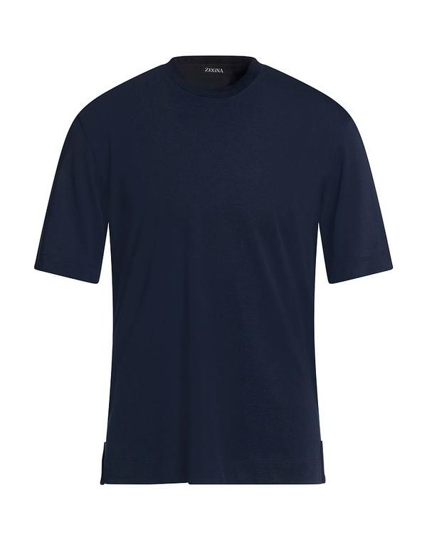 ゼニア メンズ トップス Tシャツ ZEGNA T Midnight Blue ブルー