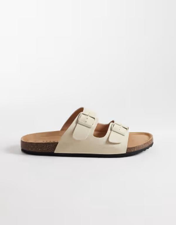 セクウェル メンズ シューズ サンダル SEQWL Molsen sandals with buckles in stone ストーン
