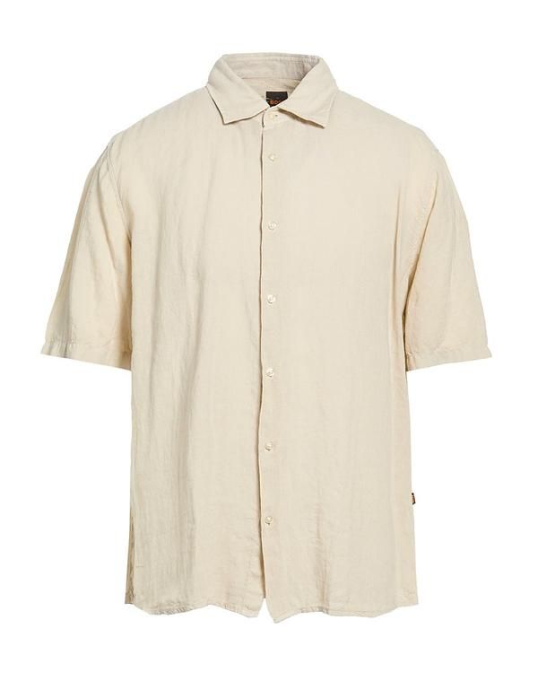 ボス メンズ トップス シャツ BOSS Beige ベージュ