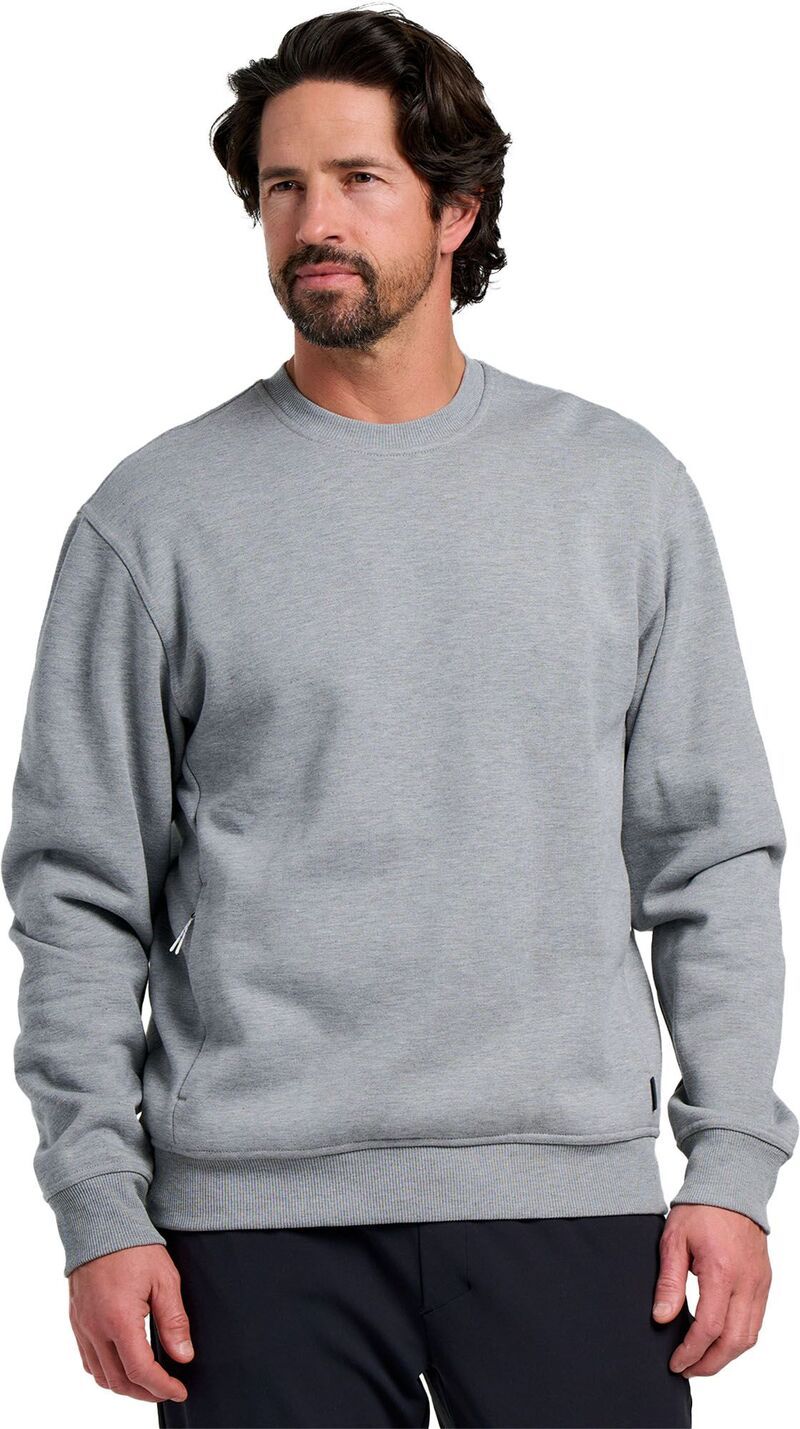 フリー フライ メンズ アウター パーカー・スウェット フリース Free Fly Mens Bamboo Northcoast Fleece Crew Pullover Heather Grey グ