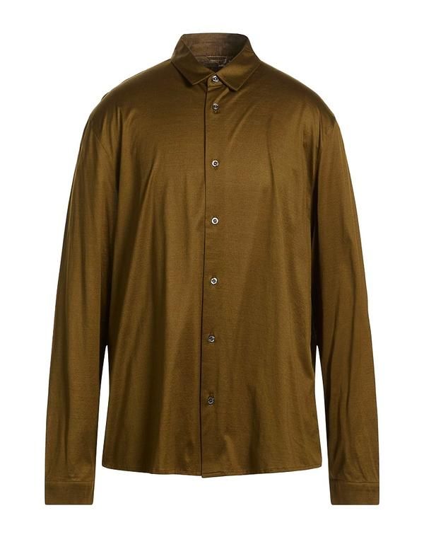 ムーレー メンズ トップス シャツ MOORER Khaki カーキ