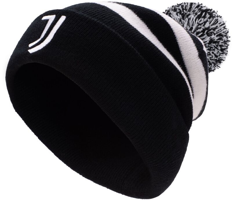 ファンインク メンズ アクセサリー 帽子 ニット Fan Ink Adult Juventus 2023 Aspen Black Pom Knit Beanie NoColor ブラック