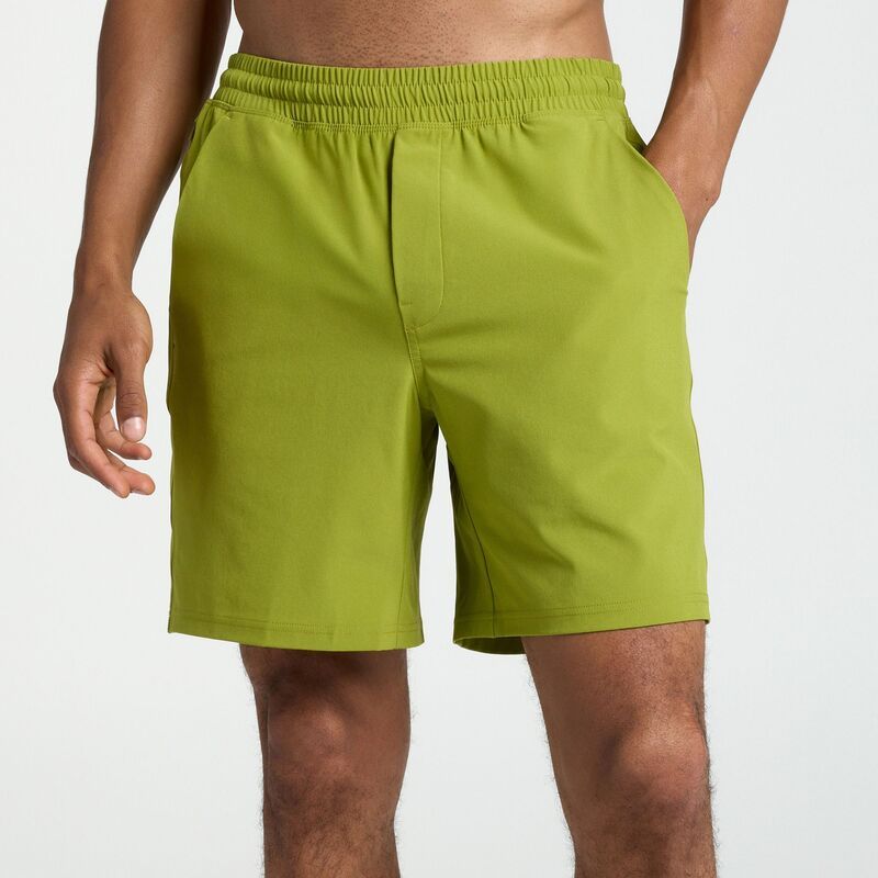 ヴァースト メンズ ボトムス ハーフパンツ・ショーツ VRST Mens 7 AllIn Unlined Short Lime Burst ライム
