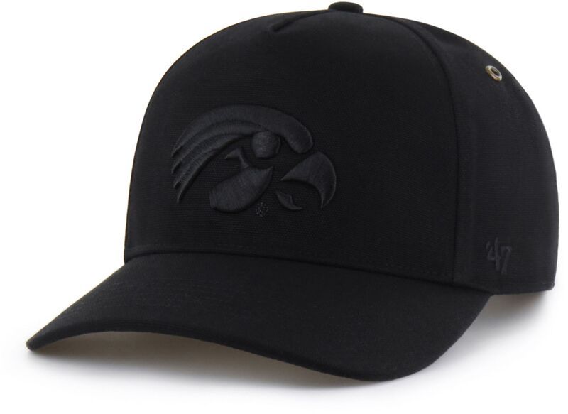 カーハート メンズ アクセサリー 帽子 Carhartt x 47 Carhartt x 47 Adult Iowa Hawkeyes Black Hitch Adjustable Hat NoCol 11,920円