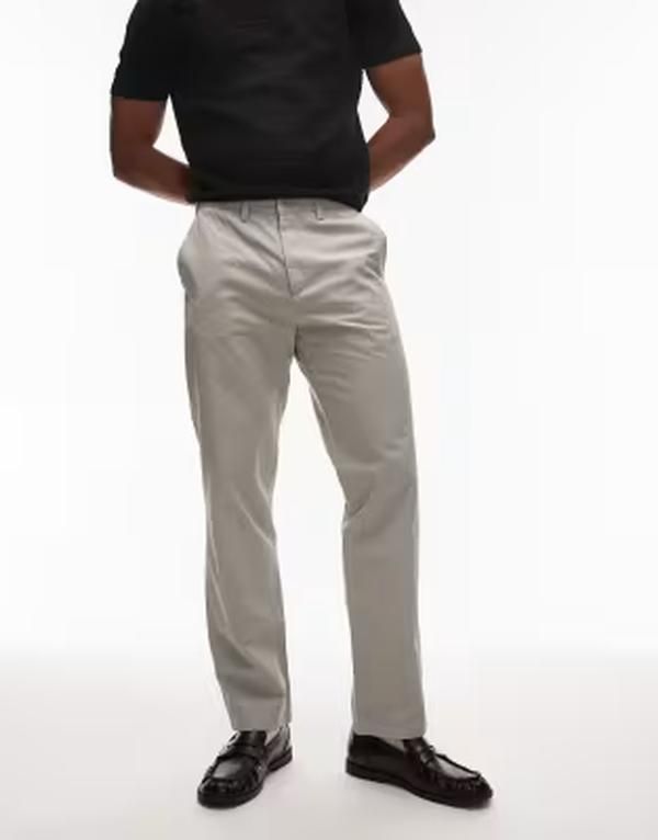 アルケット メンズ ボトムス カジュアルパンツ コットン ARKET pure cotton relaxed chino pants BEIGE ベージュ