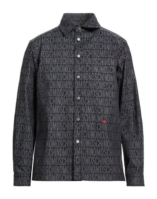 モスキーノ メンズ トップス シャツ MOSCHINO Gray グレー