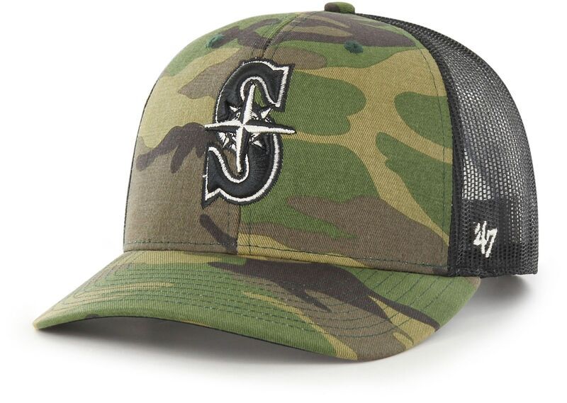 フォーティーセブン メンズ アクセサリー 帽子 47 Menseattle Mariners Camo Trucker Hat NoColor