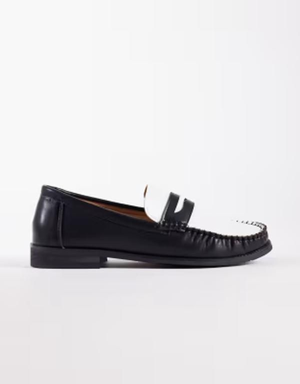 セクウェル メンズ シューズ スリッポン・ローファー コントラスト SEQWL Hero contrast rouched loaferswhite MONO ホワイト