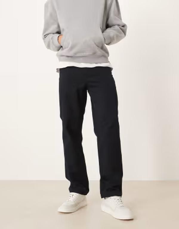 アルケット メンズ ボトムス カジュアルパンツ ストレート ARKETwill straight leg pants NAVY ネイビー