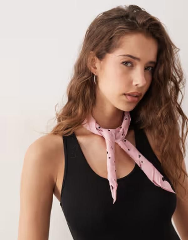 アルケット レディース アクセサリー マフラー・ストール・スカーフ コットン ARKET pure cotton multipurpose scarf PINK ピンク
