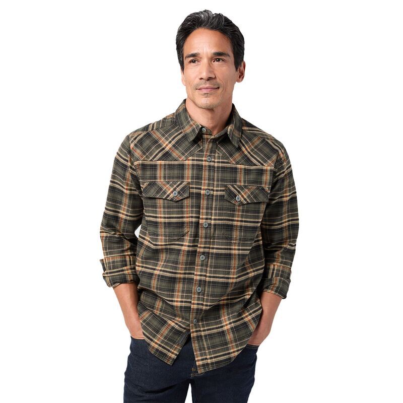 スティオ メンズ トップス シャツ Stio Mens Junction Midweight Flannel Deep Shade