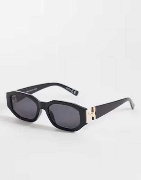 ジーナトリコ レディース アクセサリー サングラス・アイウェア Gina Tricot bold cat eye sunglasses Black ブラック