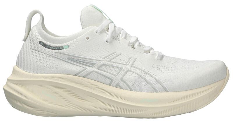 アシックス レディース シューズ スニーカー ASICS Womens GELNimbus 26 Running Shoes WhiteWhite ホワイト