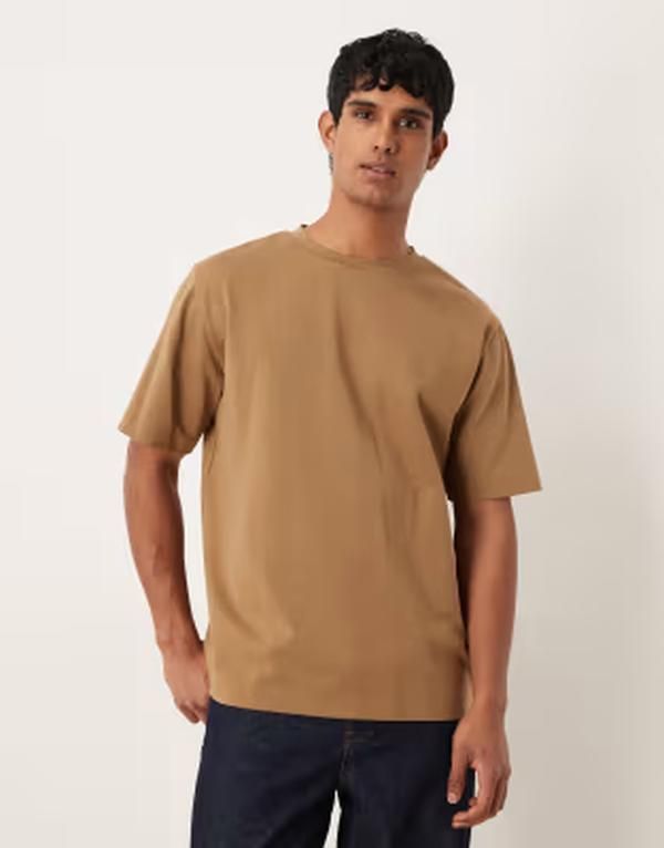 アルケット メンズ トップス Tシャツ オーバーサイズフィット スキューバ ARKET heavyweight interlock oversized fit short sleeve tshirt