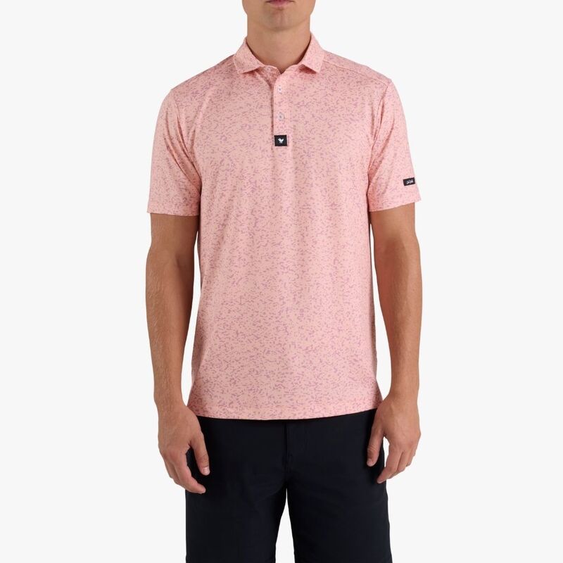 バッドバーディー メンズ トップス ポロシャツ Bad Birdie Mens Greenskeeper Core Performance Golf Polo Greens Keeper Prairi