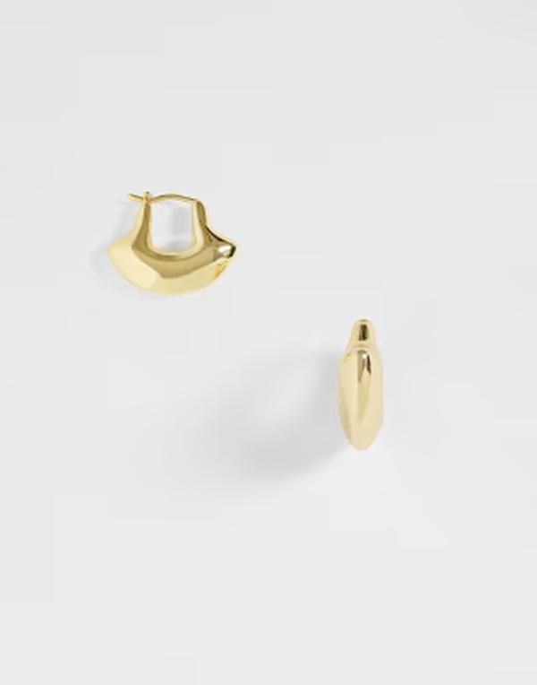 アルケット レディース アクセサリー ピアス・イヤリング ARKET curved triangle hoop earrings GOLD ゴールド