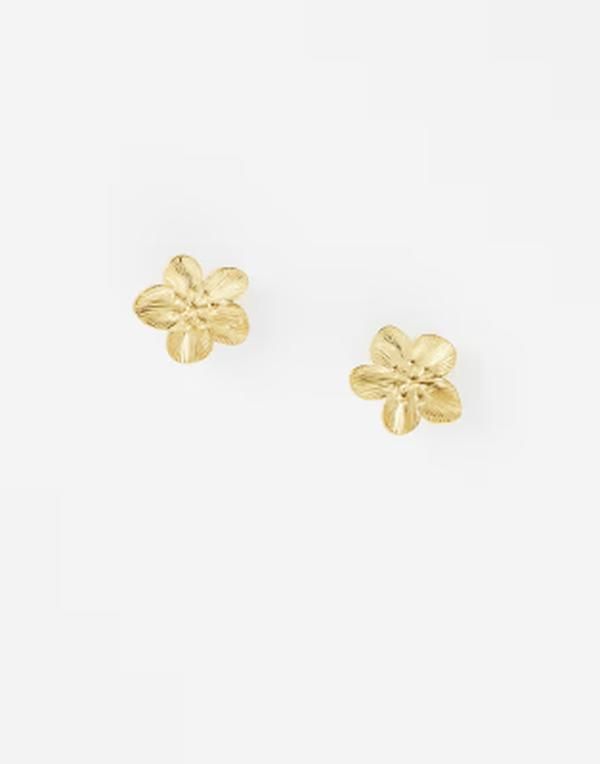 ロストソウルズ レディース アクセサリー ピアス・イヤリング Lost Souls tropical flower earrings in 18k gold plated GOLD ゴールド