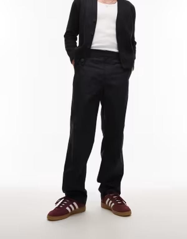 アルケット メンズ ボトムス カジュアルパンツ コットン ARKET pure cotton lightweight pullon pants Navy blue ネイビー 17,486円