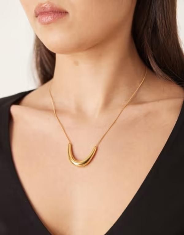ロストソウルズ レディース アクセサリー ネックレス・チョーカー・ペンダントトップ レース Lost Souls Molten pendant necklace in 18K gold plated