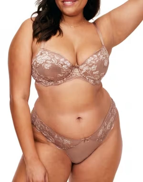アドアミー レディース アンダーウェア ブリーフパンツ Adore Me Chelsi hipster panties in medium beige ベージュ