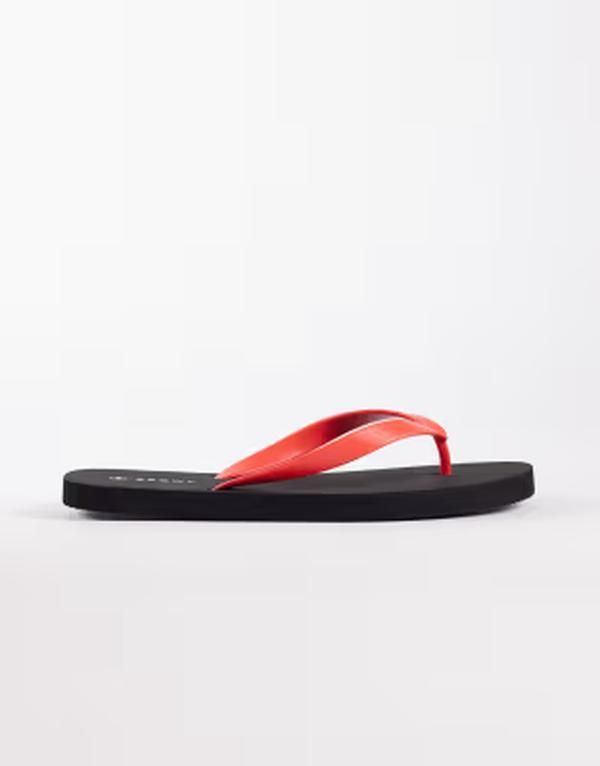 セクウェル メンズ シューズ サンダル SEQWL flip flopsred BlackRed ブラック
