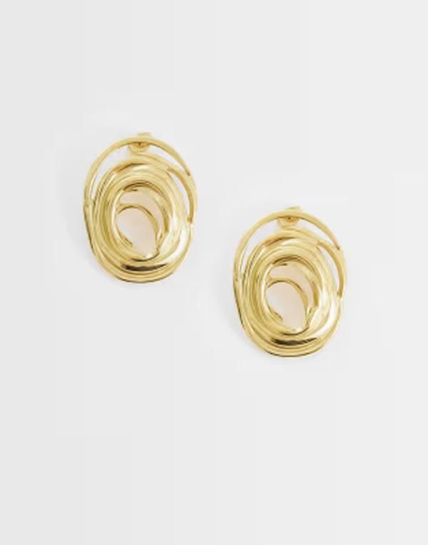 ロストソウルズ レディース アクセサリー ピアス・イヤリング Lost Soulspiral earrings in 18k gold plated GOLD ゴールド