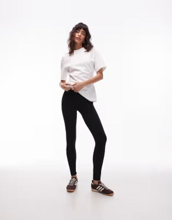 アルケット レディース ボトムス レギンス ARKET seamlessuper stretch training leggings exclusive to ASOS Black ブラック