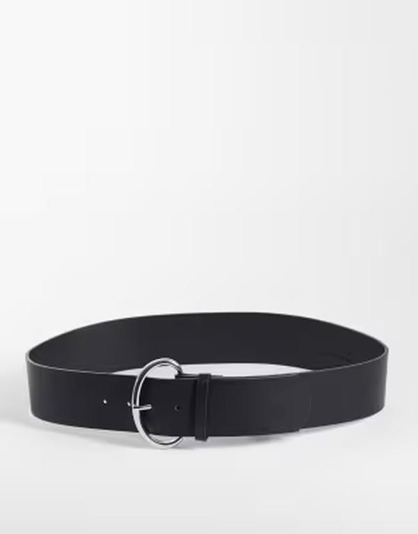 ヴェロモーダ レディース アクセサリー ベルト Vero Moda wide belt Black stud ブラック