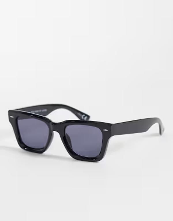 ジーナトリコ レディース アクセサリー サングラス・アイウェア Gina Tricot classic square sunglasses Black ブラック