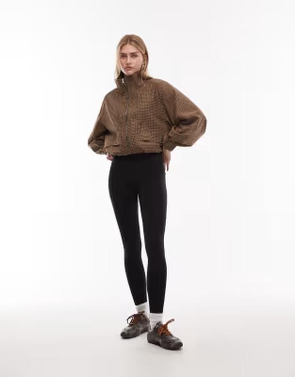 アルケット レディース ボトムス レギンス ARKET seamless gym leggings with side pockets Black ブラック