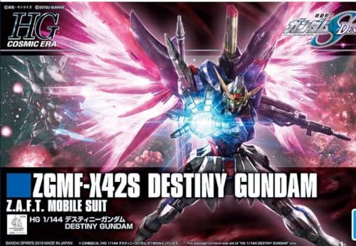HGCE 機動戦士ガン ダムSEED DESTINY デスティニーガン ダム 1/144スケール 色分け済みプラモデルJu