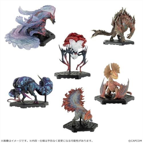 カプコン モンスターハンターワイルズ カプコンフィギュアビルダー スタンダードモデル Ｐｌｕｓ Ｖｏｌ．２８ １BOX 約H120mm×W275mm×D145mm PVCJu