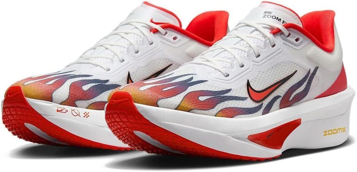 [ナイキ] ズーム フライ 6 プレミアム ZOOM FLY 6 PRM ホワイト/ブラック/ユニバーシティレッド/ハバネロレッド HQ3498-100 23.0cm [23.0 cm]
