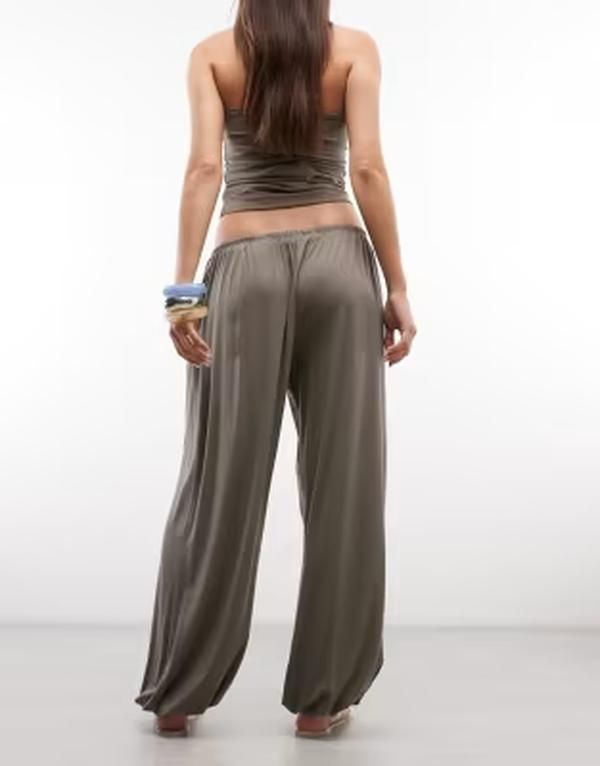 ウィークデイ レディース ボトムス カジュアルパンツ バルーンフィット Weekday balloon fit pants Gray グレー