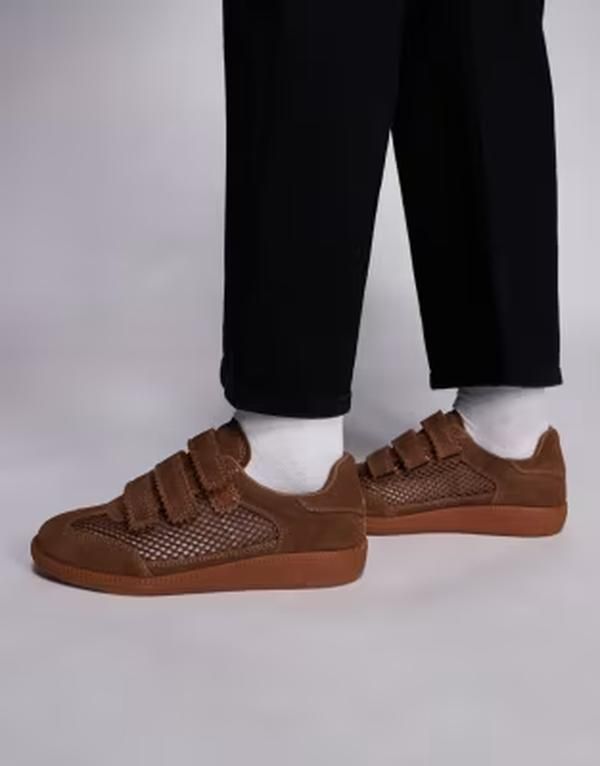 スティーブ マデン レディース シューズ スニーカー Steve Madden Momentum velcro sneakers BROWN ブラウン